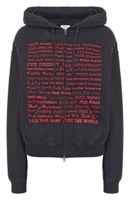VETEMENTS: Хлопковая толстовка 