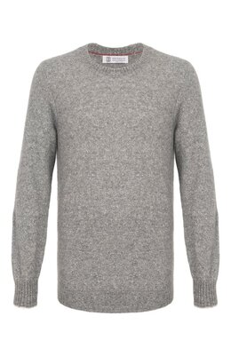 Brunello Cucinelli: Серый свитер 