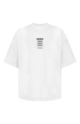 VETEMENTS: Хлопковая футболка 