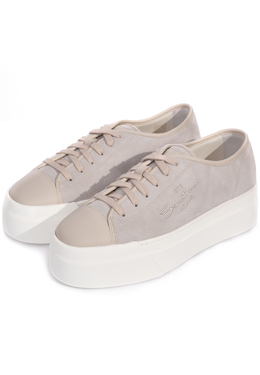 SANTONI: Серые кеды 