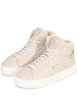 SANTONI: Серые кеды 