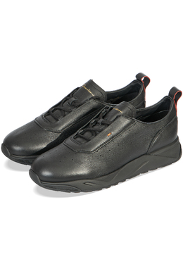 SANTONI: Чёрные кроссовки 