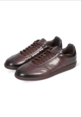 SANTONI: Коричневые кеды 