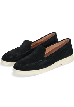 SANTONI: Чёрные лоферы 