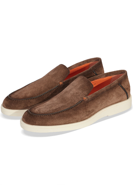 SANTONI: Коричневые туфли 