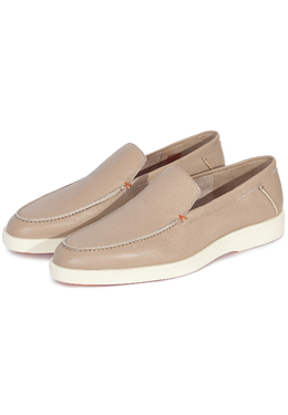 SANTONI: Бежевые туфли 