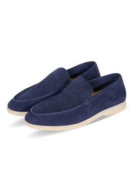 LORO PIANA: Синие туфли 