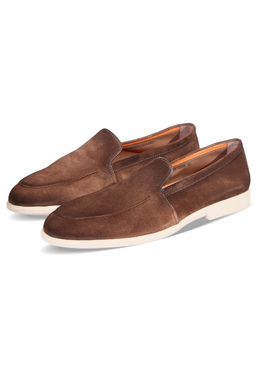 SANTONI: Коричневые туфли 