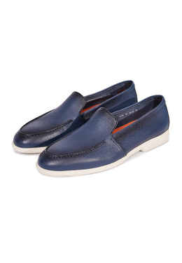SANTONI: Синие туфли 