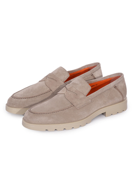 SANTONI: Серые туфли 