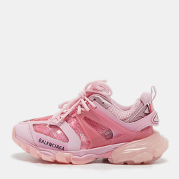 Balenciaga: Розовые кроссовки  Track