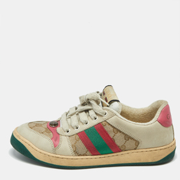 Gucci: Многоцветные кроссовки  Screener