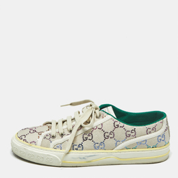 Gucci: Многоцветные кроссовки  Tennis 1977