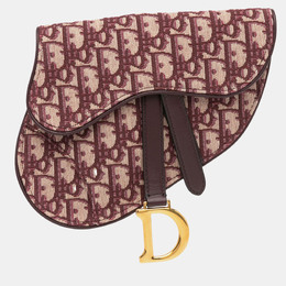 Dior: Красная поясная сумка 