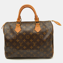 Louis Vuitton: Коричневая сумка  Speedy 30