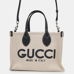 Gucci: Сумка-шоппер с принтом 
