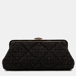 Chanel: Чёрный клатч 