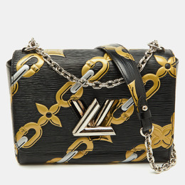 Louis Vuitton: Чёрная сумка  Twist