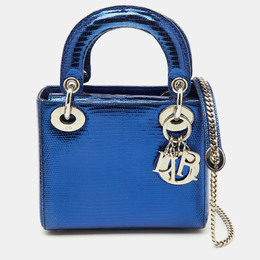 Dior: Голубая сумка 