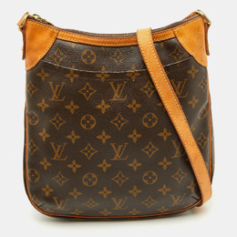Louis Vuitton: Коричневая сумка 