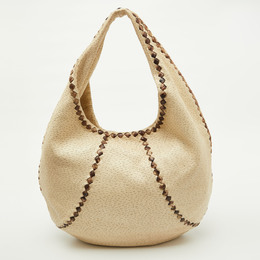 Bottega Veneta: Белая сумка 