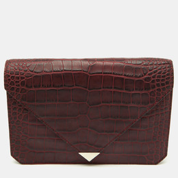 Alexander Wang: Бордовый клатч 