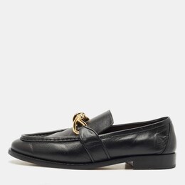 Bottega Veneta: Чёрные туфли 