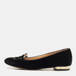 Charlotte Olympia: Синие балетки 