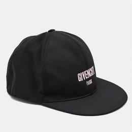 Givenchy: Чёрная кепка  Paris