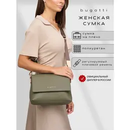 BUGATTI: Двухцветная сумка 