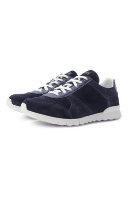 Kiton: Синие кроссовки 