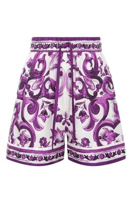Dolce & Gabbana: Шёлковые шорты 