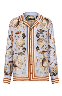 Dolce & Gabbana: Шёлковая рубашка 
