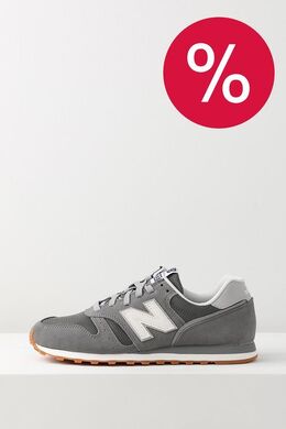 NEW BALANCE: Серые кроссовки  373