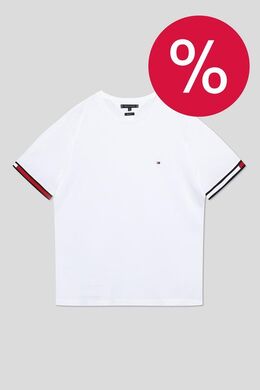 Tommy Hilfiger: Хлопковая футболка 