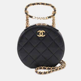 Chanel: Чёрный клатч 