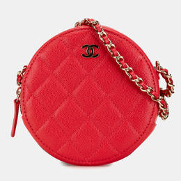 Chanel: Красный клатч 