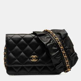 Chanel: Чёрный кошелёк 
