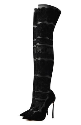 Casadei: Чёрные сапоги  Blade
