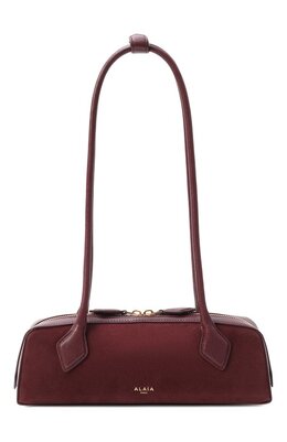 Alaia: Бордовая сумка 