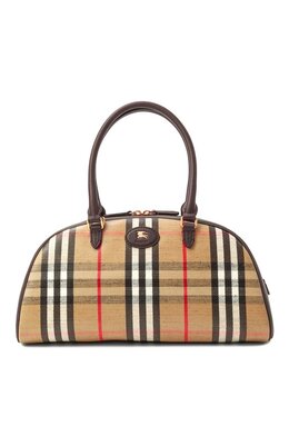 Burberry: Бежевая сумка 
