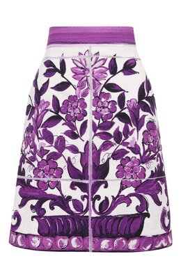 Dolce & Gabbana: Хлопковая юбка 