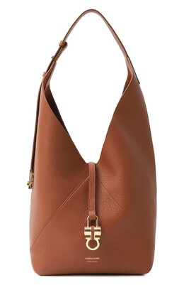 Ferragamo: Коричневая сумка 