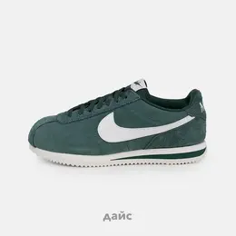 NIKE: Зелёные кроссовки  Cortez