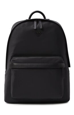 Emporio Armani: Чёрный рюкзак 