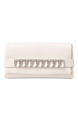 Jimmy Choo: Белый клатч 