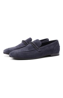 Brunello Cucinelli: Синие лоферы 