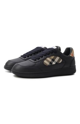 Burberry: Синие кеды 