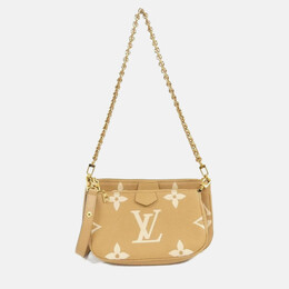 Louis Vuitton: Двухцветная сумка  Pochette Accessoires