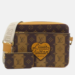 Louis Vuitton: Сумка в полоску 